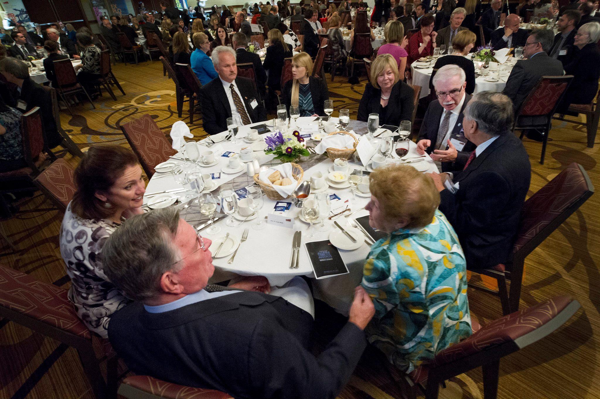 Guests during the 32nd Alumni Tribute Awards. Chris Hammond photo.