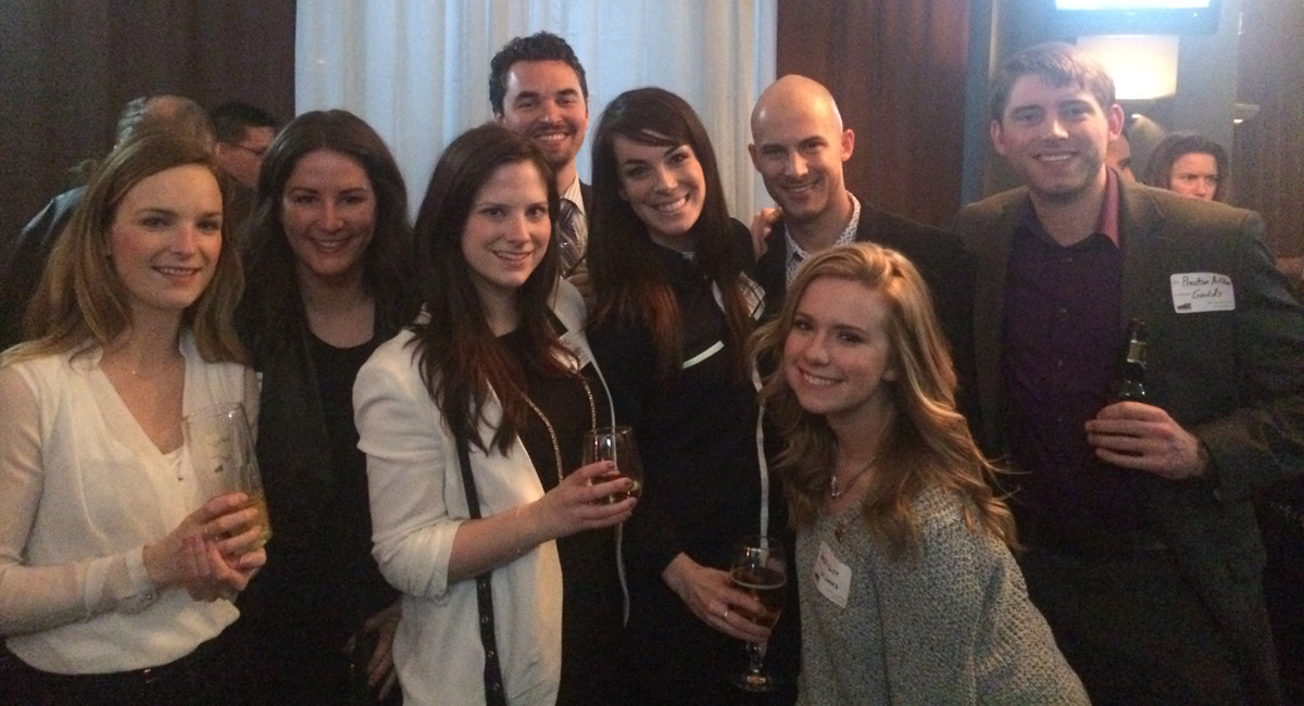 Alumni and friends at the Toronto Social on March 26.