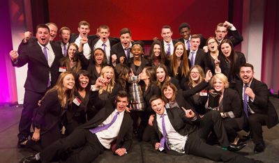 Enactus Memorial became national champions for the seventh time in Calgary recently. (Photo credit: Sophie Harrington).