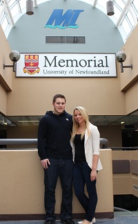 MESD graduates Brandon Wrice and Shyla Wheaton