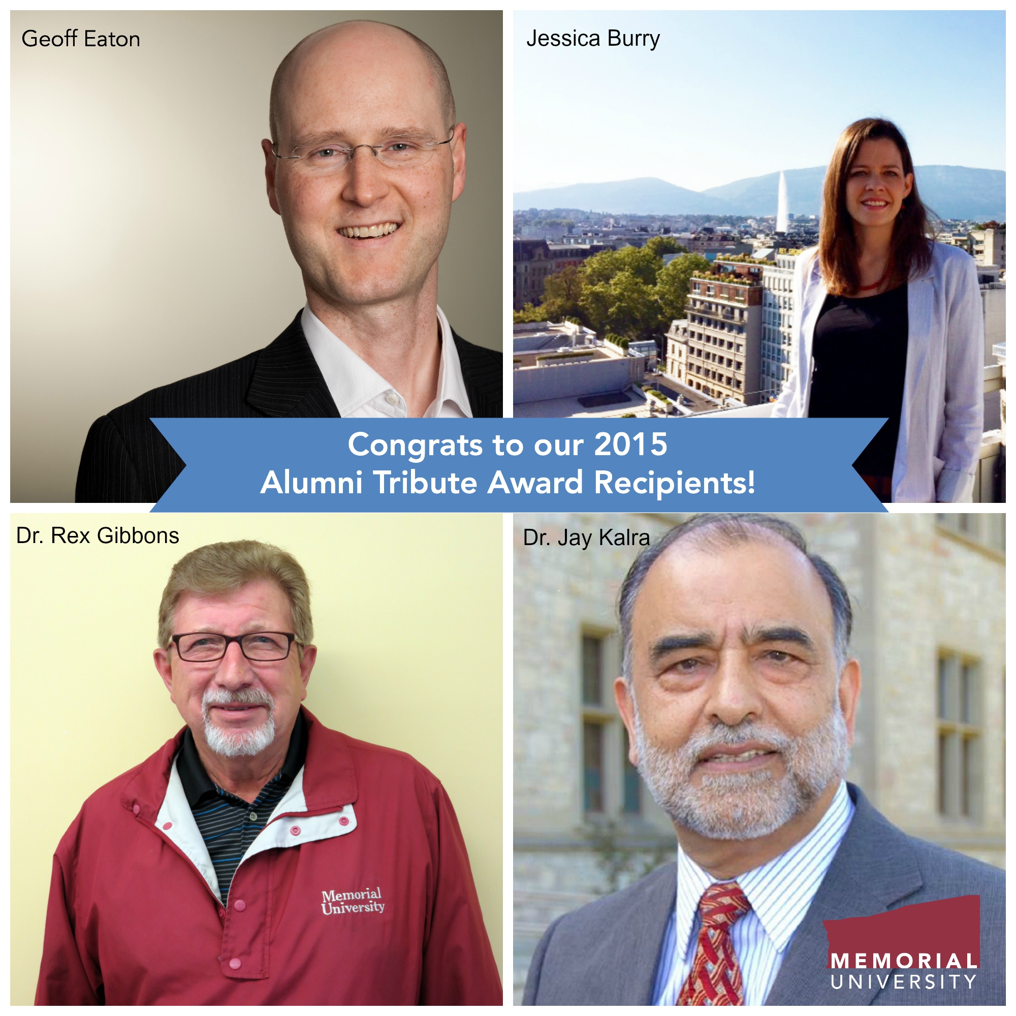 The 34th annual Alumni Tribute Awards take place Monday, Oct. 19.