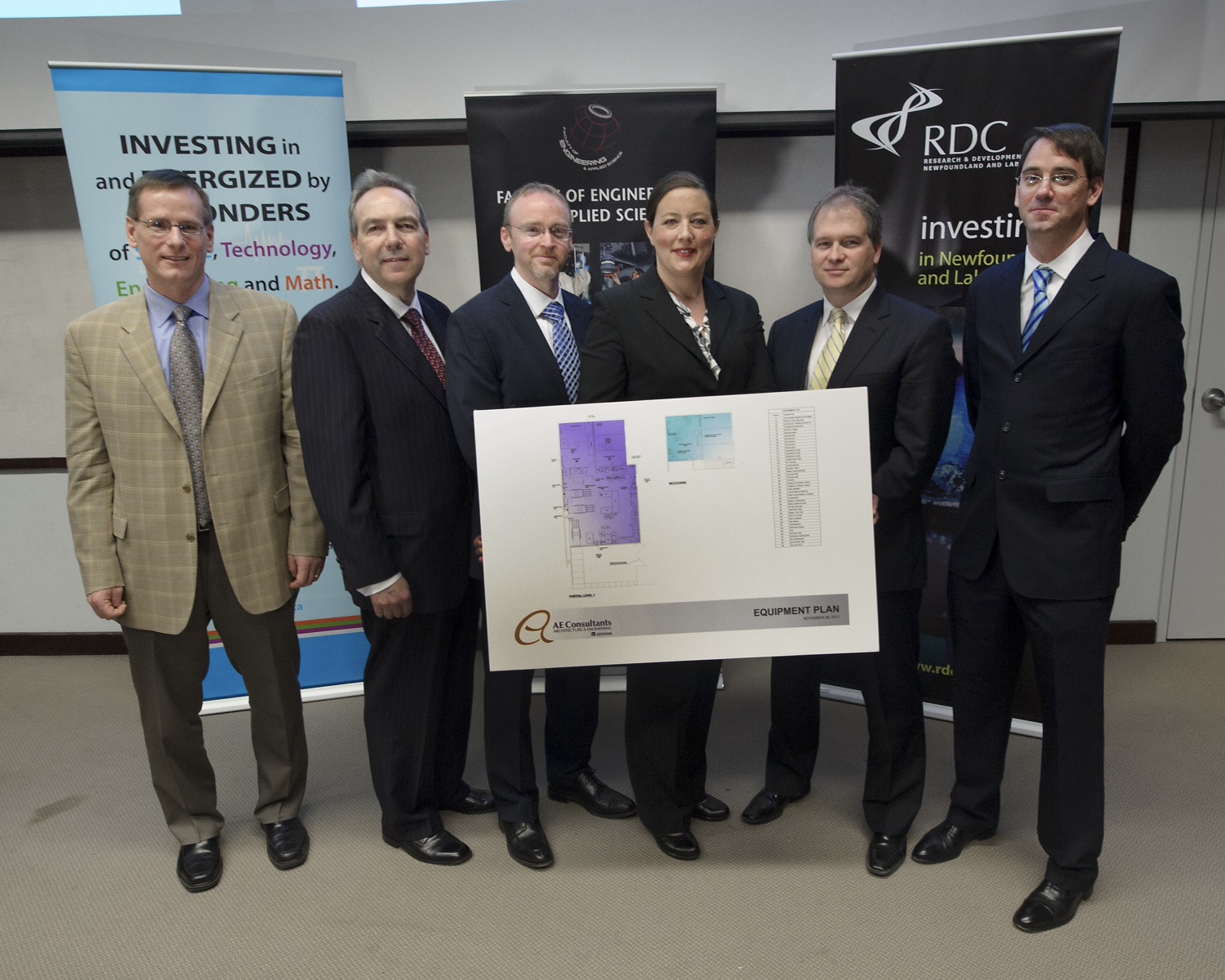 The Research & Development Corporation of Newfoundland and Labrador (RDC) and the Hibernia Management and Development Company Ltd. (HDMC) are investing $1.635- and $1.7-million respectively for the creation of a state-of-the-art enhanced oil recovery research facility at Memorial University's St. John's campus. 